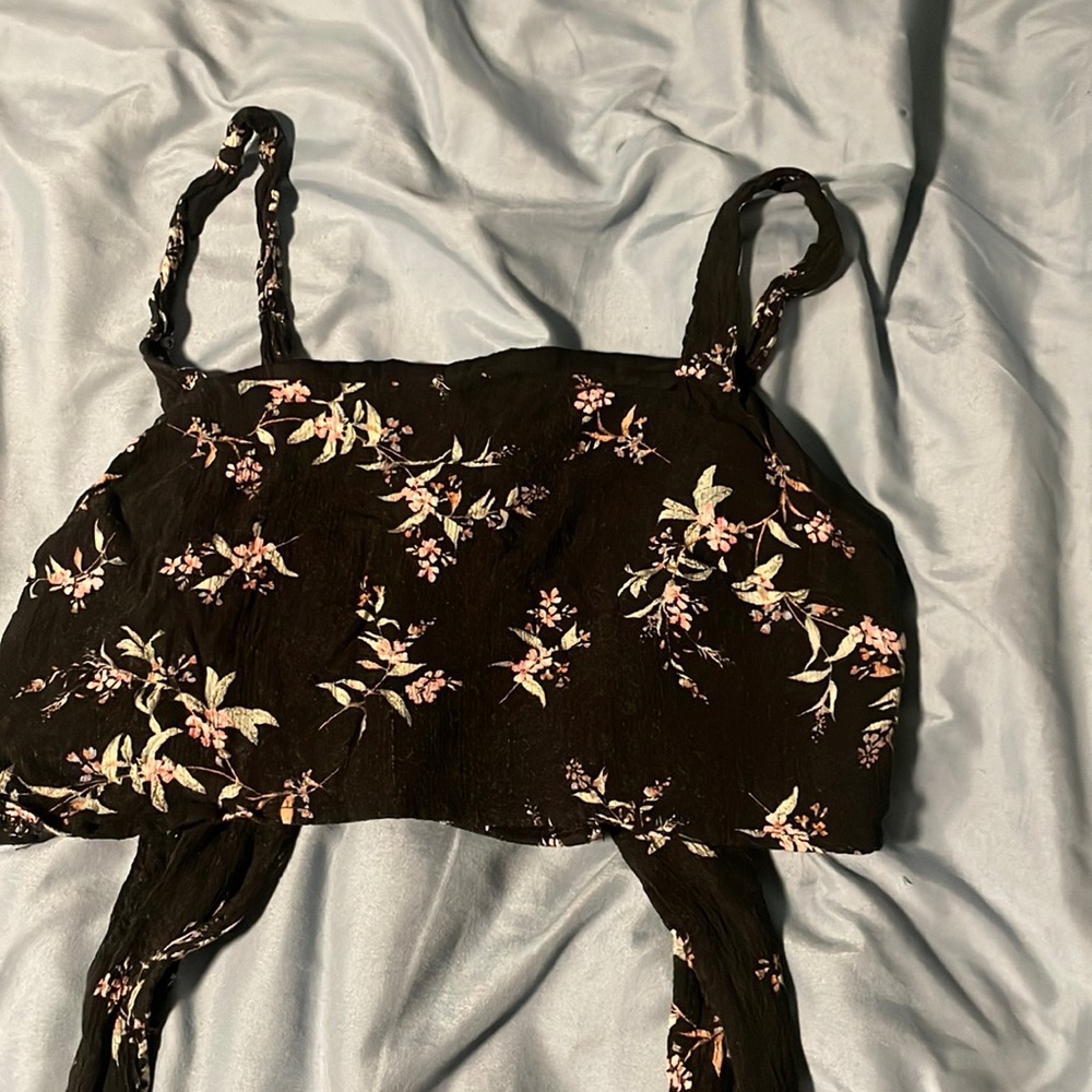 Black- With flowers